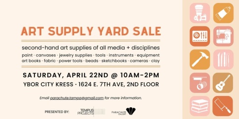 Art Supply Yard Sale at the Ybor City Kress building