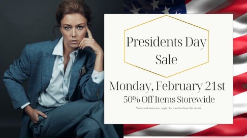 City Thrift Presidents Day Sale