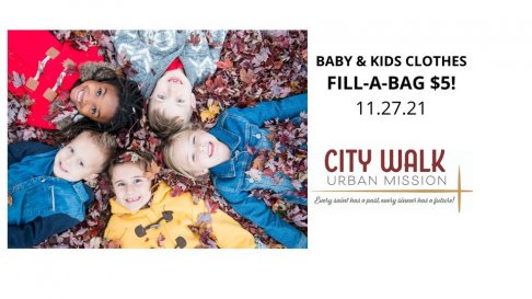 City Walk Urban Mission Fill-A-Bag Sale