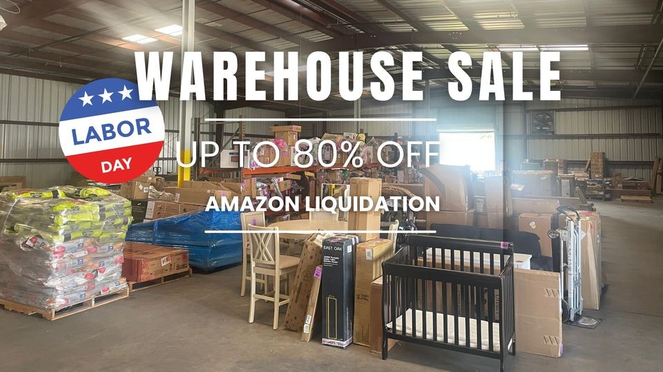 Amazon Liquidation Warehouse Blowout Sale