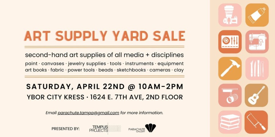 Art Supply Yard Sale at the Ybor City Kress building