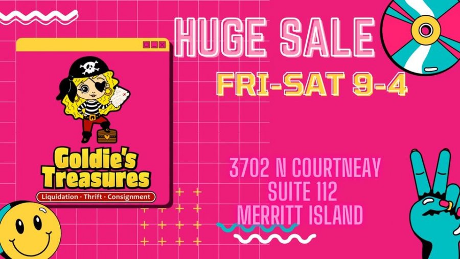 Goldie’s Treasures Thrift and Consignment Boutique Thrift Store Sale