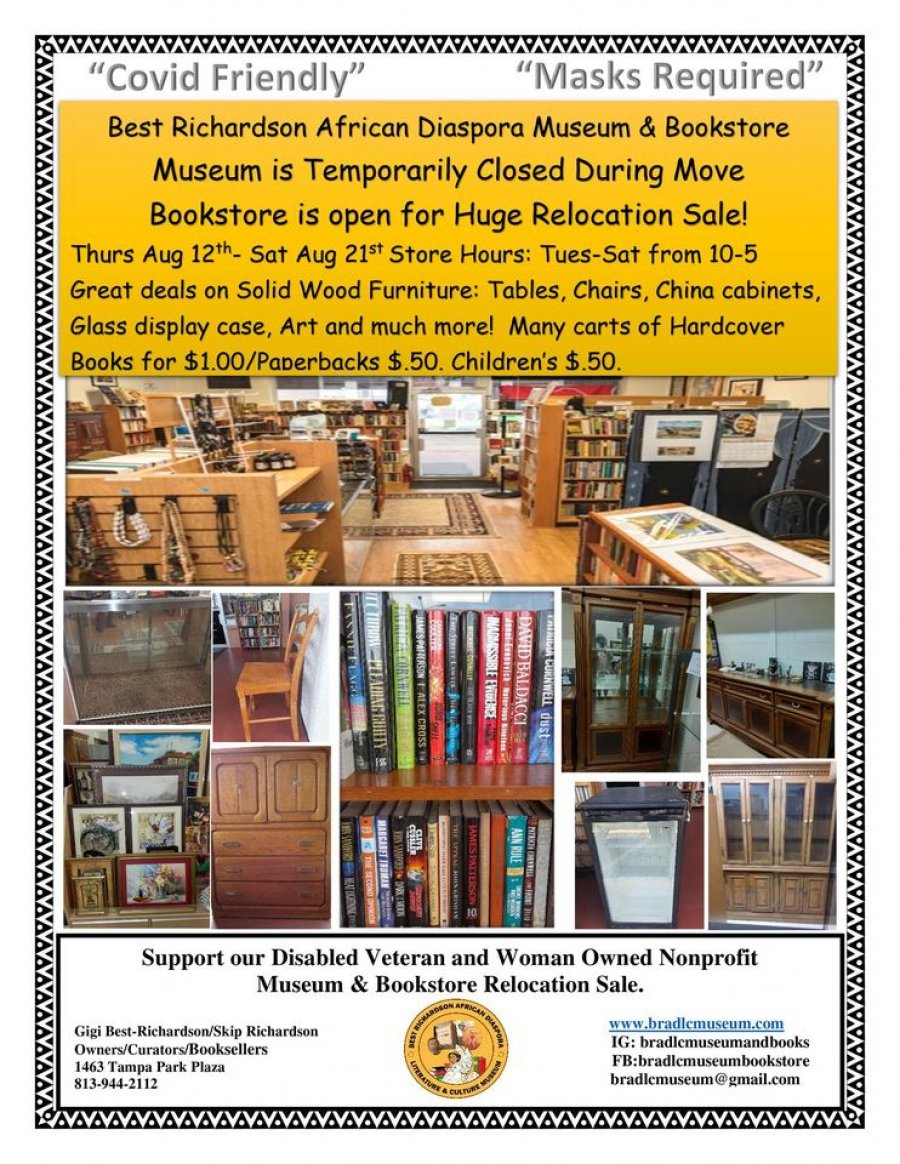Best Richardson African Diaspora Museum and Books Relocation Sale