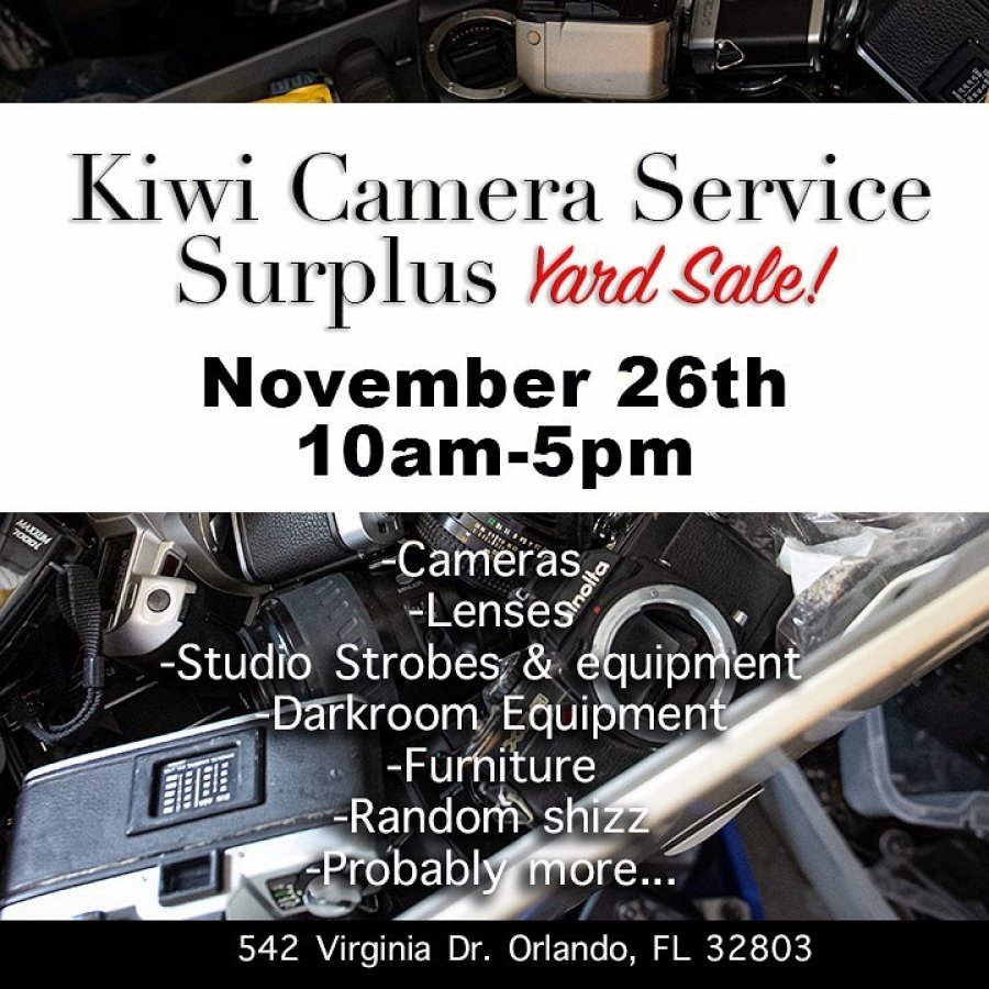 Kiwi Camera Surplus Yard Sale