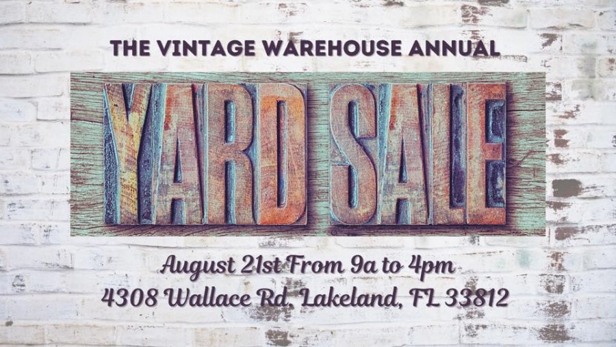 The Vintage Warehouse Annual Yard Sale