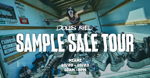 Dolls Kill Miami Sample Sale Tour