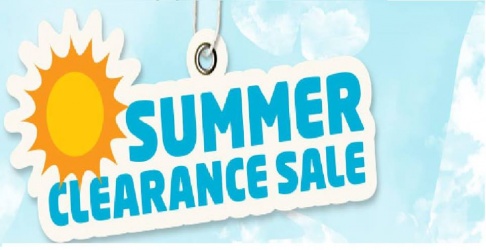 Annual Summer clearance sale!