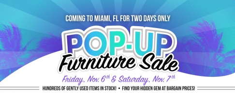 AFR Clearance Center Huge Pop-Up Furniture Sale - Miami