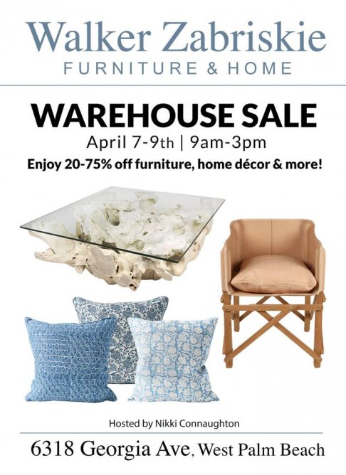 Walker Zabriskie Furniture WAREHOUSE SALE