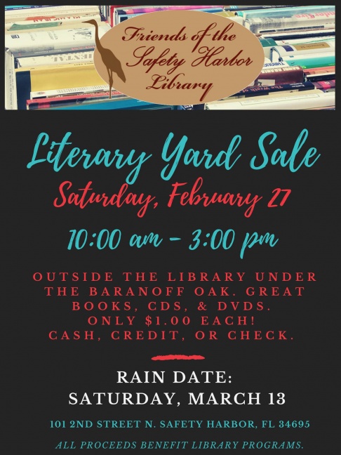 Friends of the Library -Literary Yard Sale