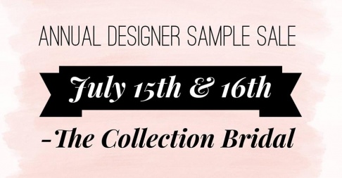 The Collection Bridal Designer Sample Sale