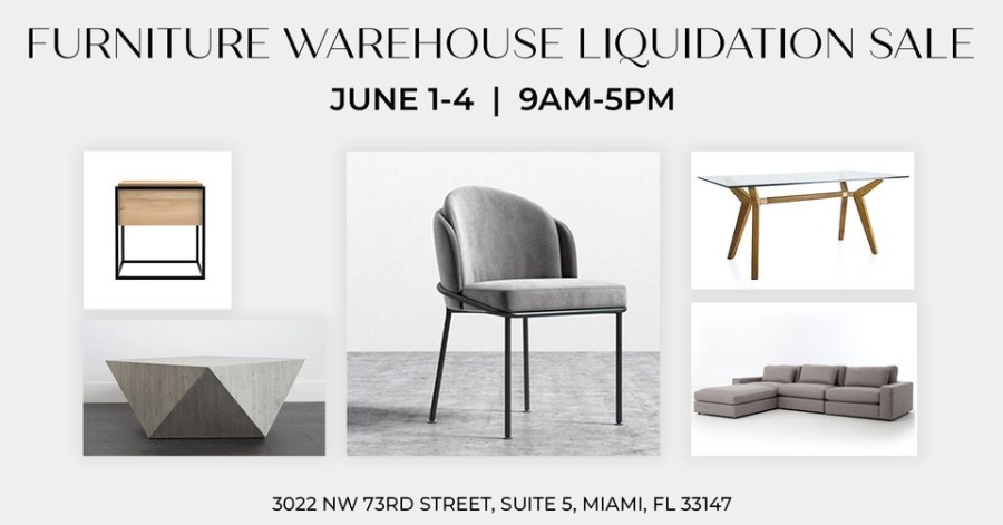 Curated Home Concept Warehouse Liquidation Sale - North Miami