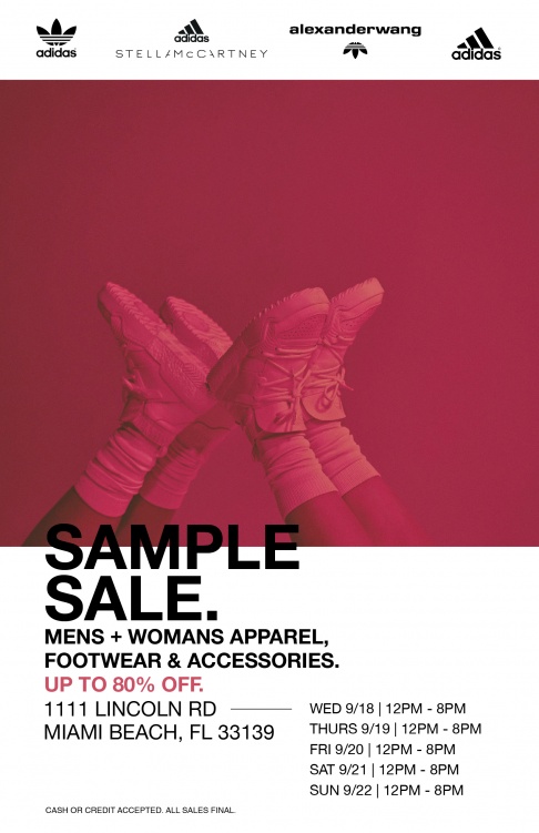 Adidas Sample Sale