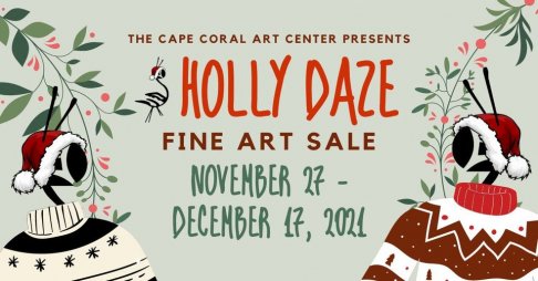 Cape Coral Art Center Holly Daze Fine Art Sale