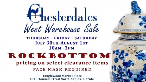Chesterdales Warehouse Sale