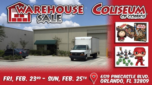 Coliseum of Comics Warehouse Sale - 2