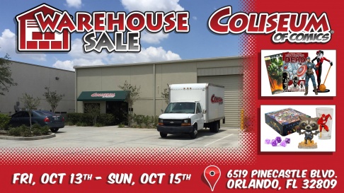 Coliseum of Comics Warehouse Sale - 3